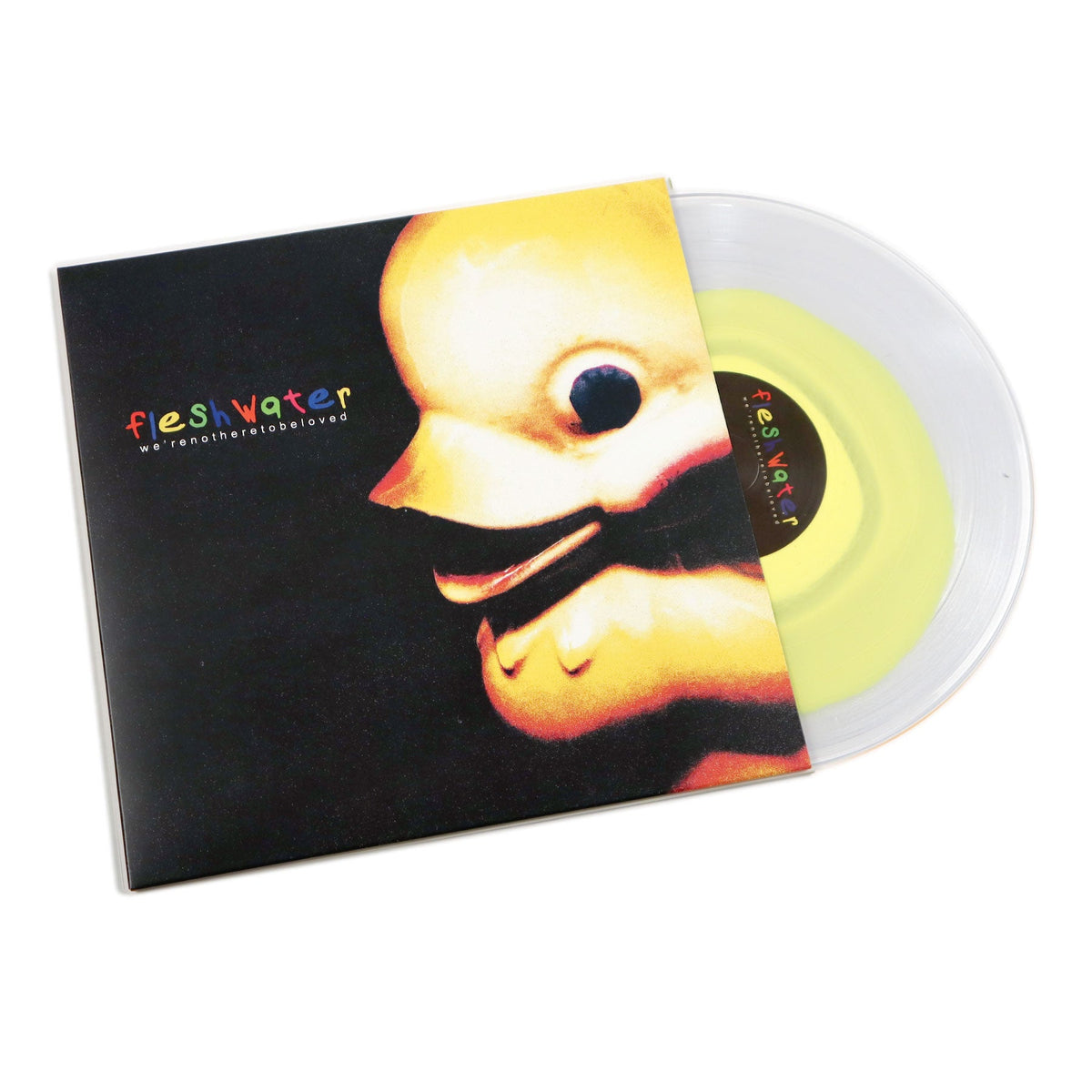 Fleshwater: We're Not Here To Be Loved (Yellow In Clear Colored Vinyl) {Vinyl LP}