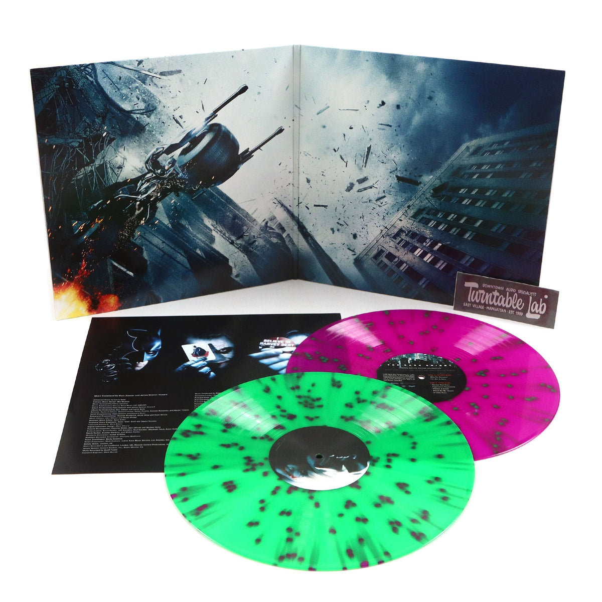 Hans Zimmer And James Newton Howard: The Dark Knight Soundtrack (Colored Vinyl) Vinyl 2LP