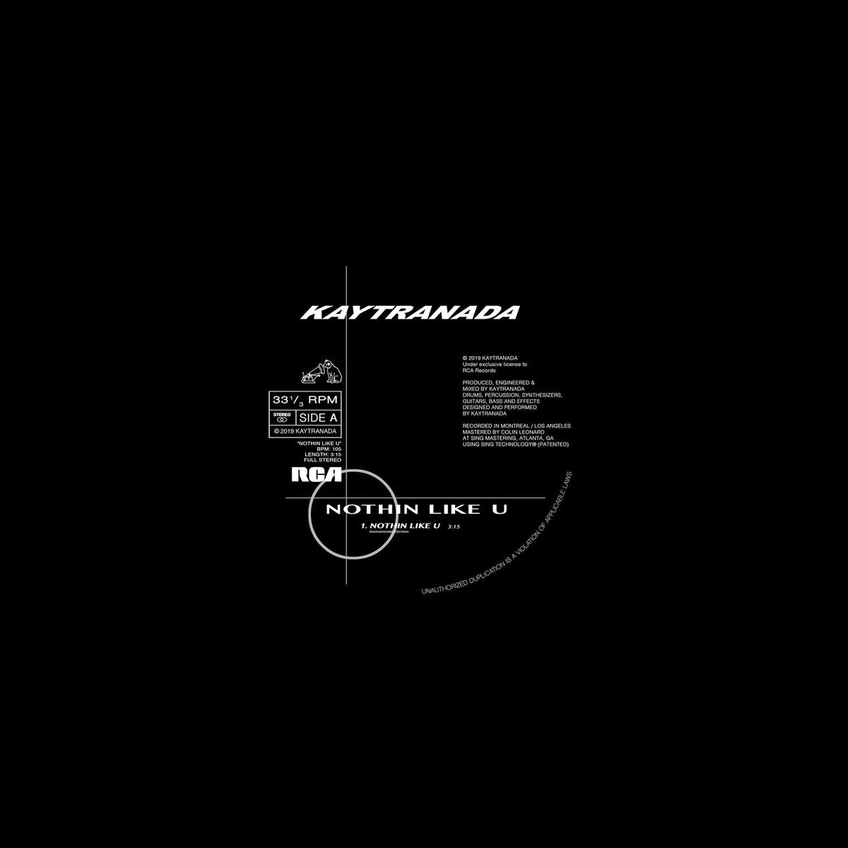 Kaytranada - Nothin Like U/Chances - (Vinyl LP)