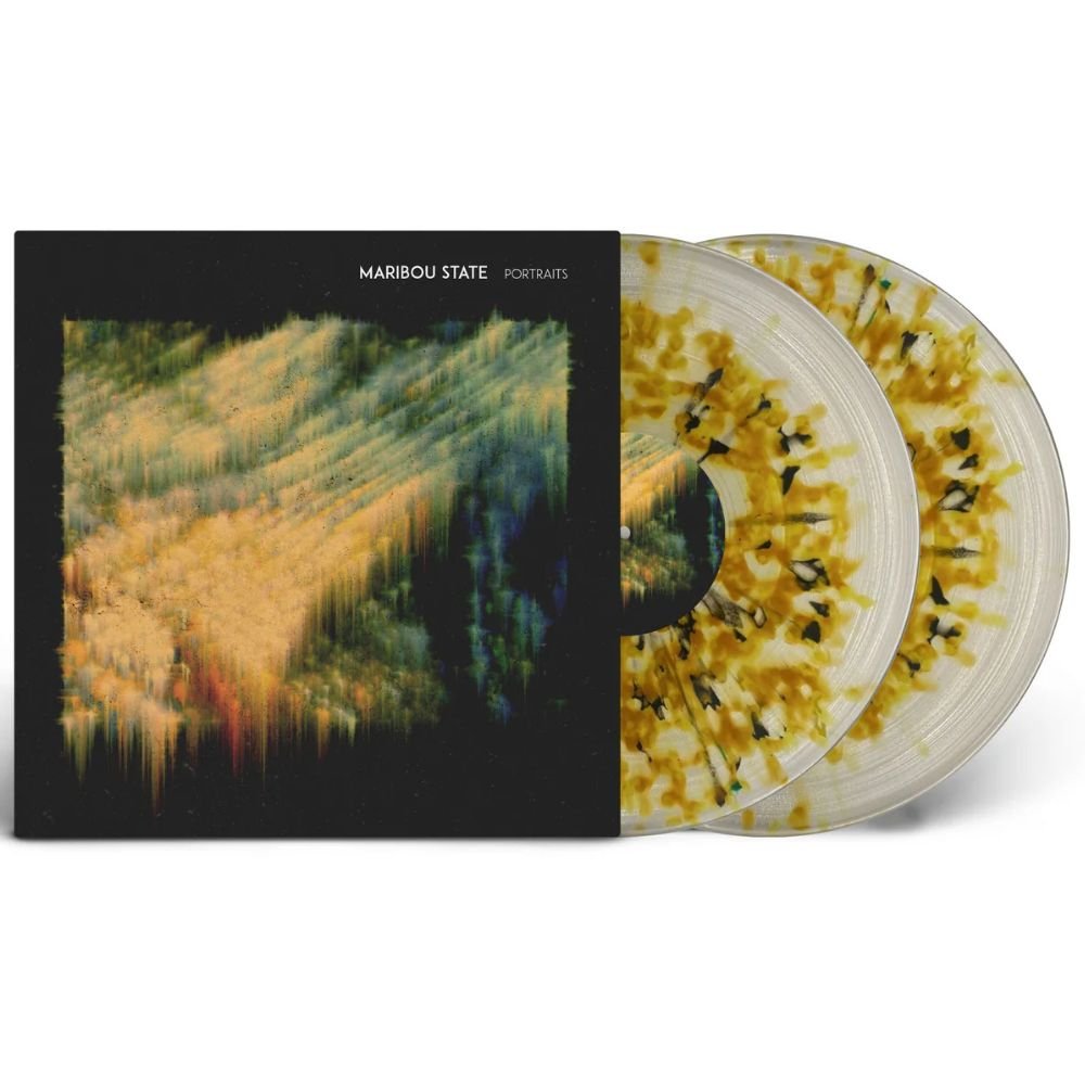 Maribou State - Portraits (10th Anniversary Edition) - Yellow and Black on Clear Splatter (Vinyl LP)
