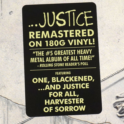 Metallica: And Justice For All Vinyl 2LP