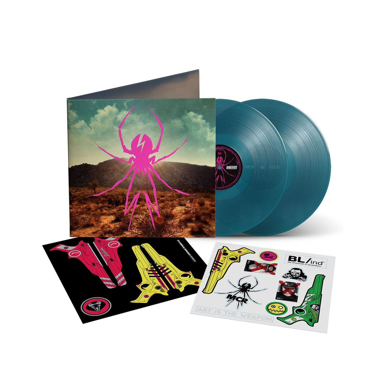 My Chemical Romance - Danger Days: The True Lives of the Fabulous Killjoys (Deluxe Edition) - Sea Blue {Vinyl LP}