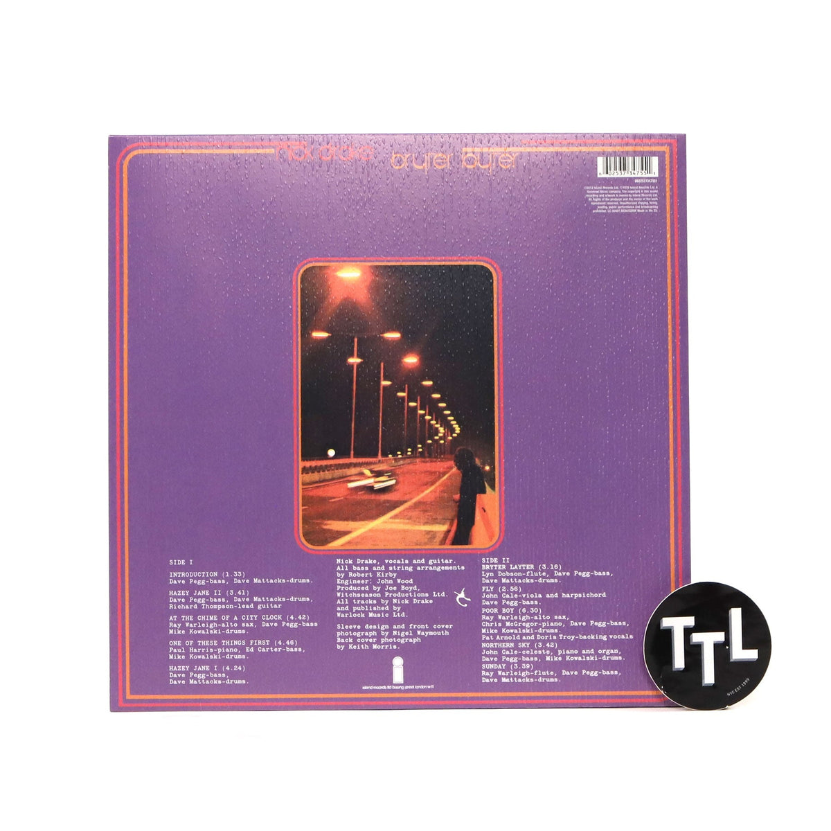 Nick Drake: Bryter Layter {Vinyl LP}