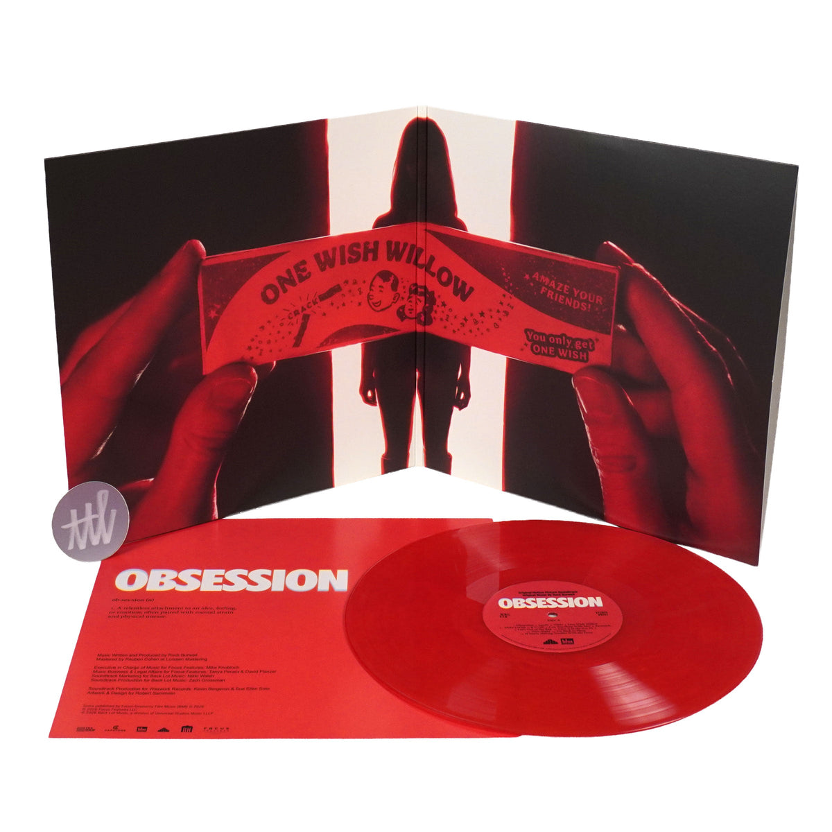 Rock Burwell: Obsession Soundtrack (Colored Vinyl) {Vinyl LP}