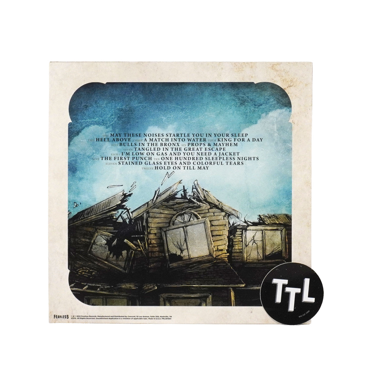 Pierce The Veil: Collide With The Sky (Sea Blue Colored Vinyl) {Vinyl LP}