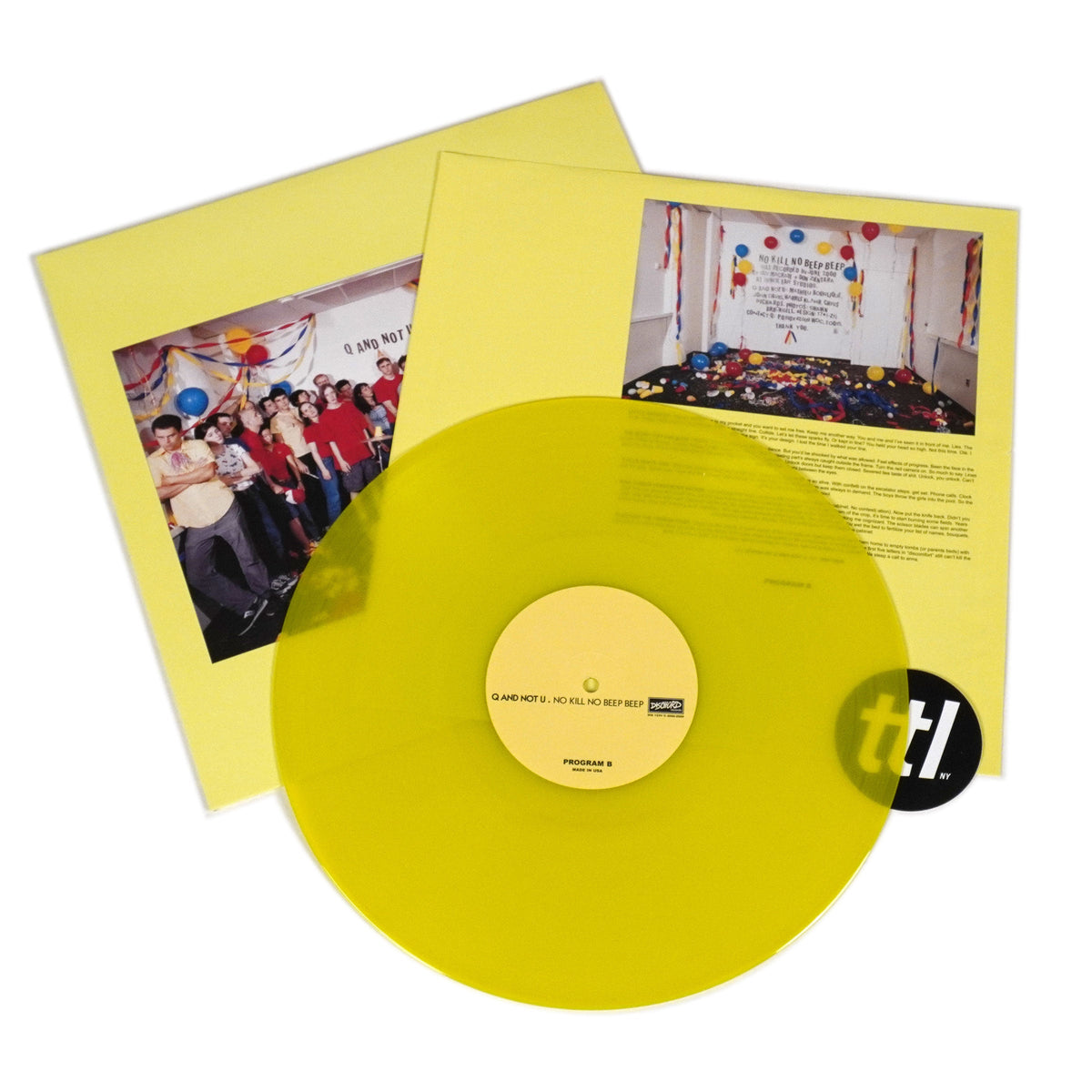 Q And Not U: No Kill No Beep Beep (Colored Vinyl) {Vinyl LP}