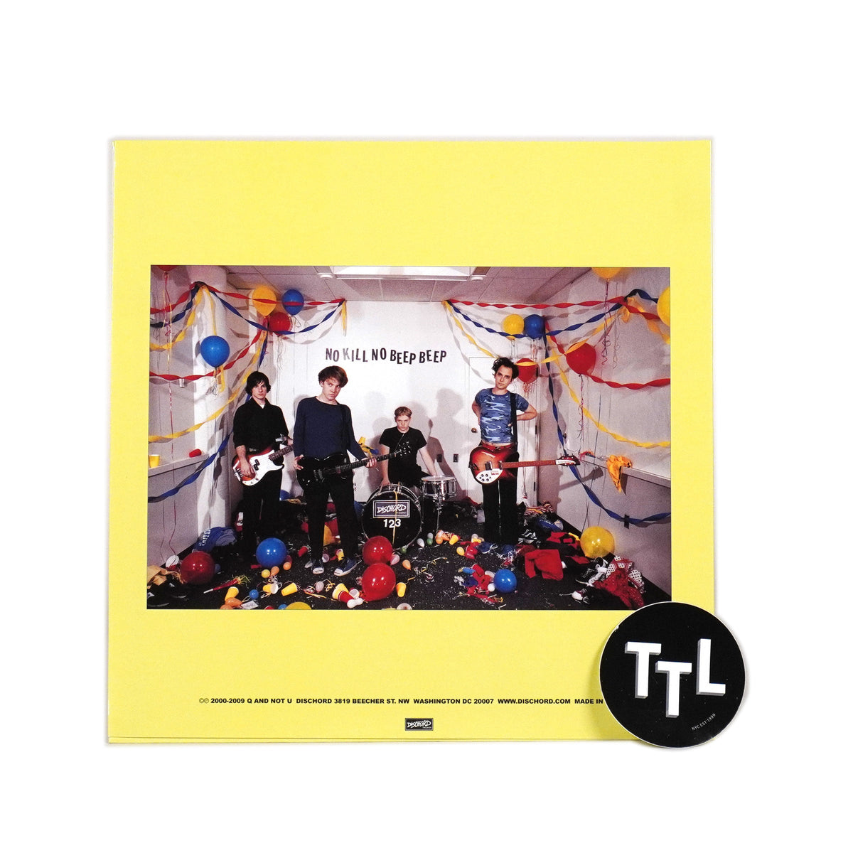 Q And Not U: No Kill No Beep Beep (Colored Vinyl) {Vinyl LP}