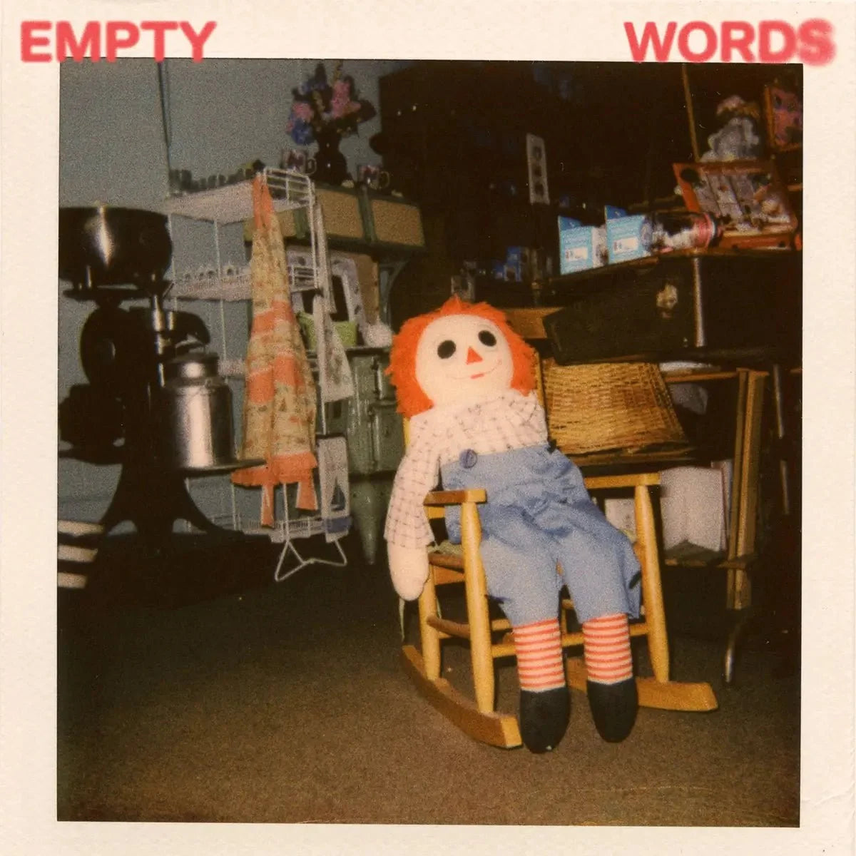 Radio Free Alice - Empty Words - Red 12" Vinyl Record