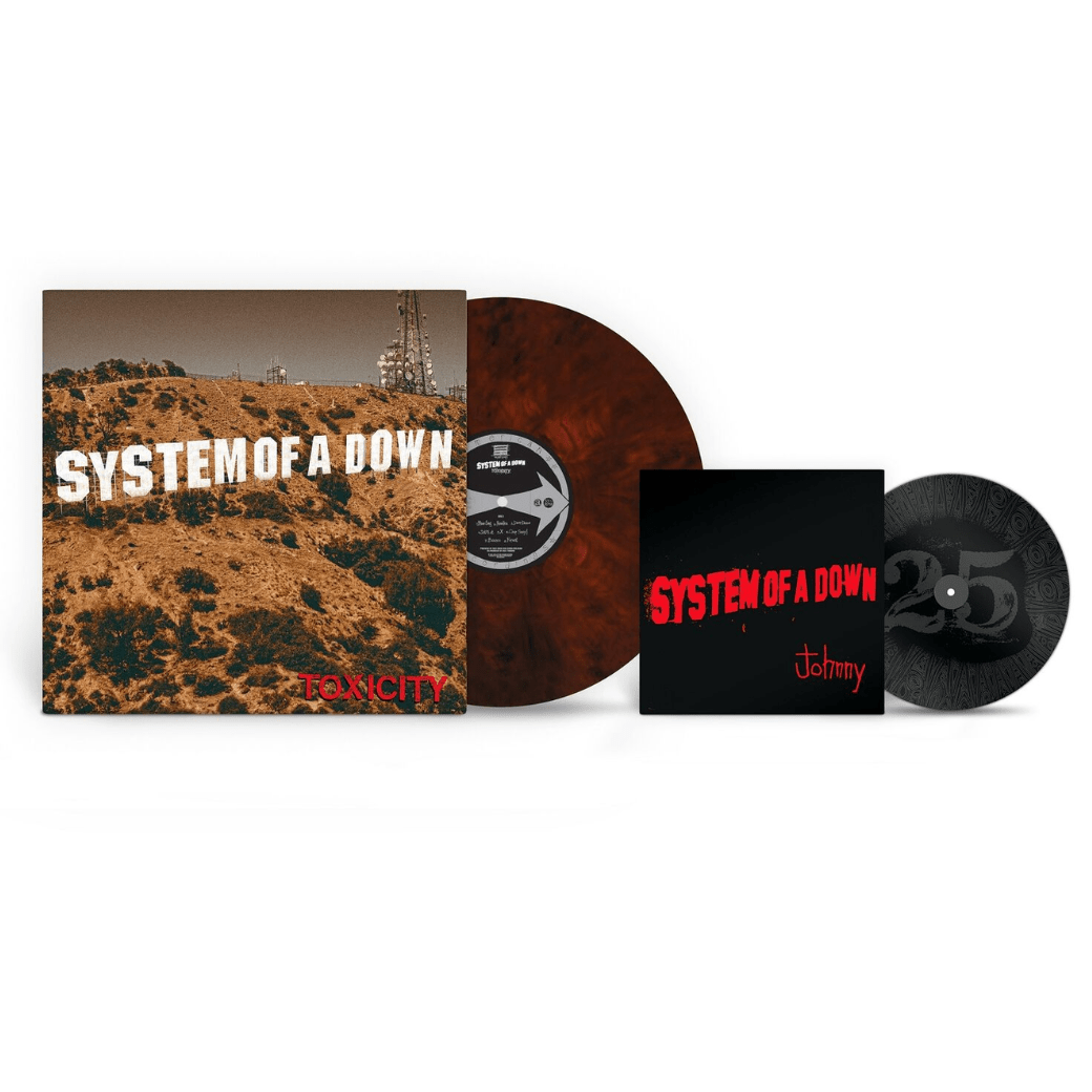 System Of A Down - Toxicity (25th Anniversary) - Burgundy Shadow {Vinyl LP}