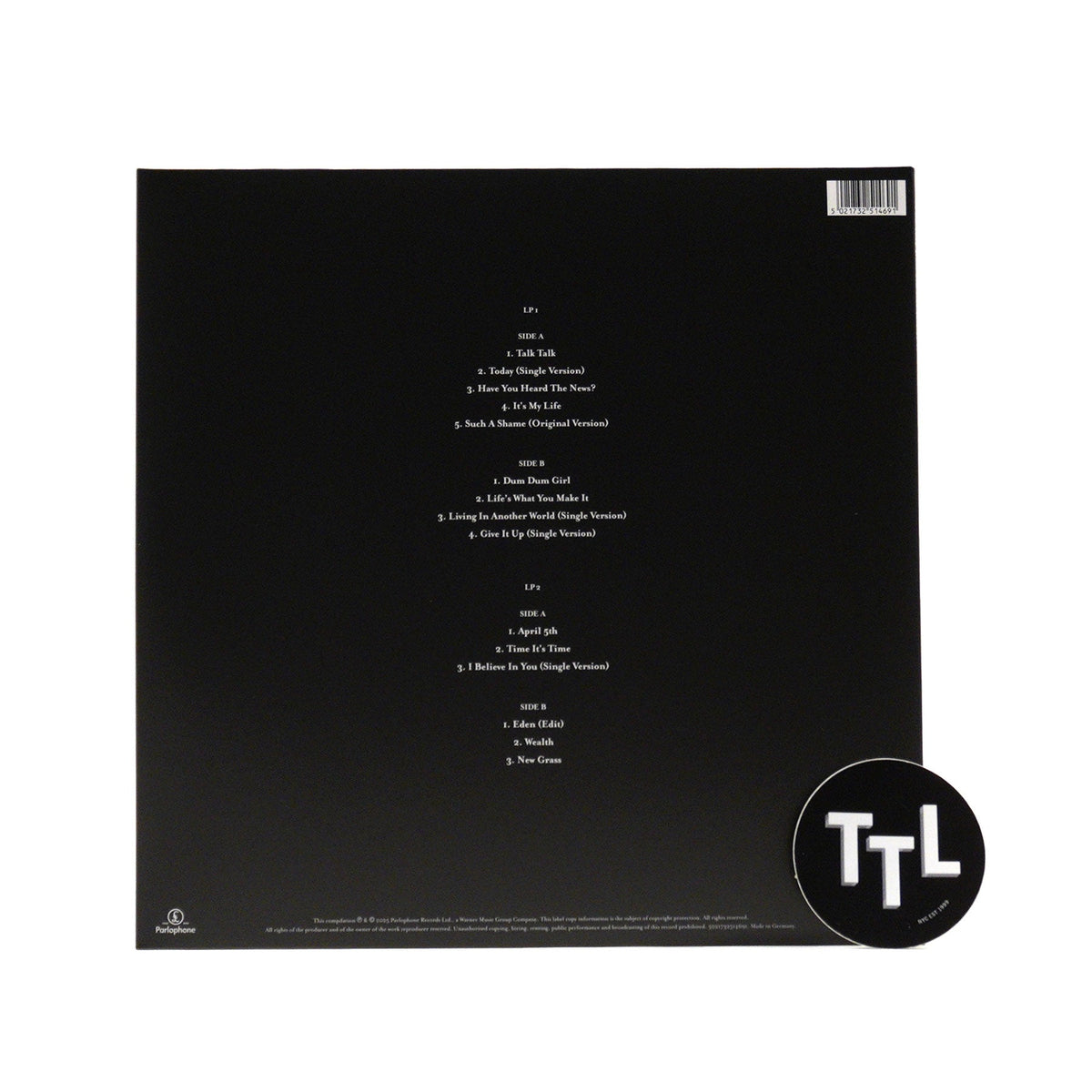 Talk Talk: The Very Best Of Vinyl 2LP