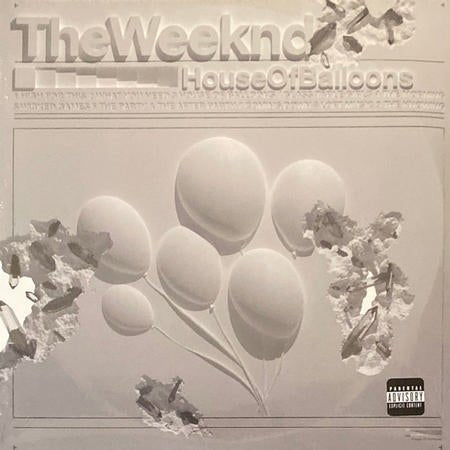 The Weeknd - House Of Balloons (10th Anniversary) - Clear (Vinyl LP)
