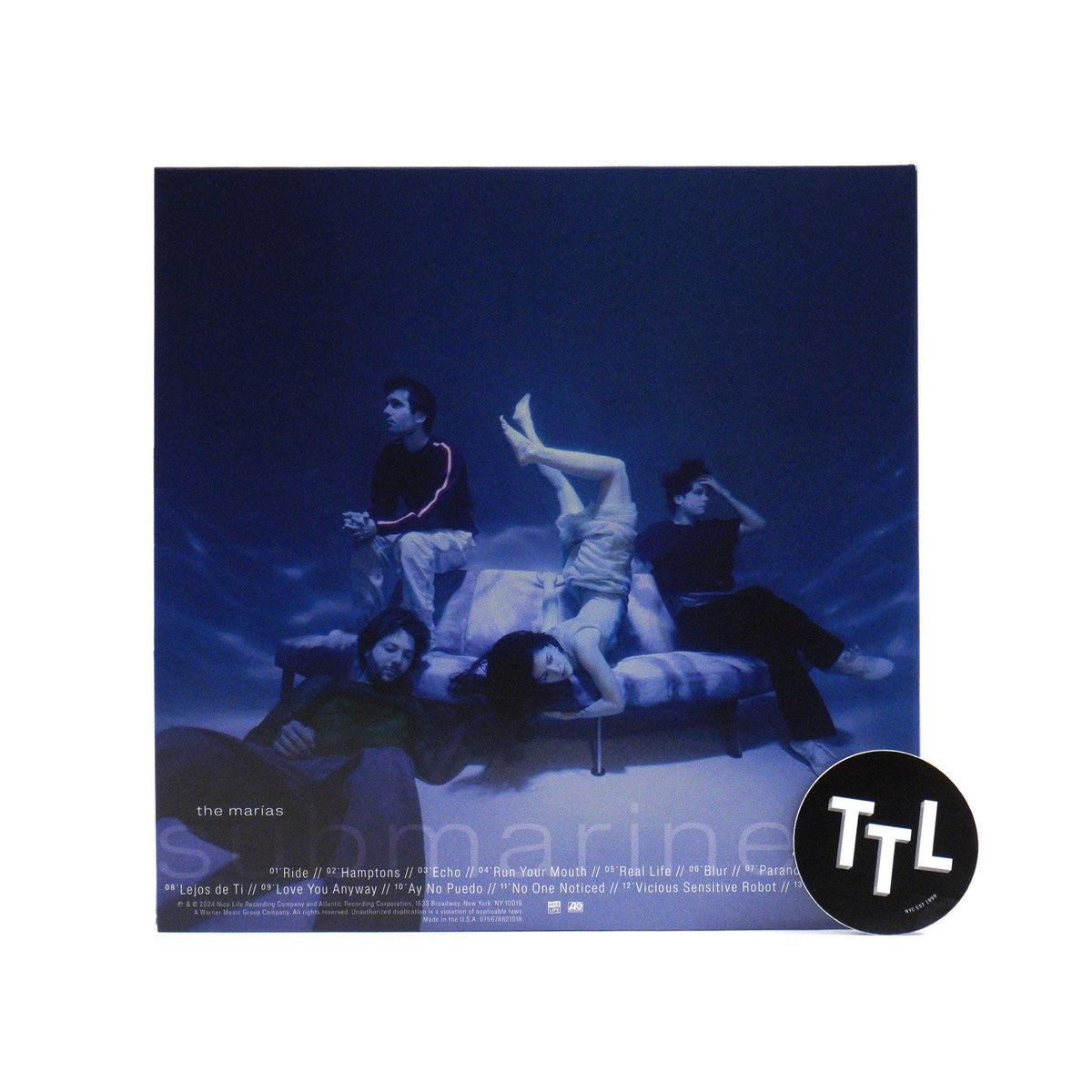 The Marias: Submarine (Clear Colored Vinyl) {Vinyl LP}