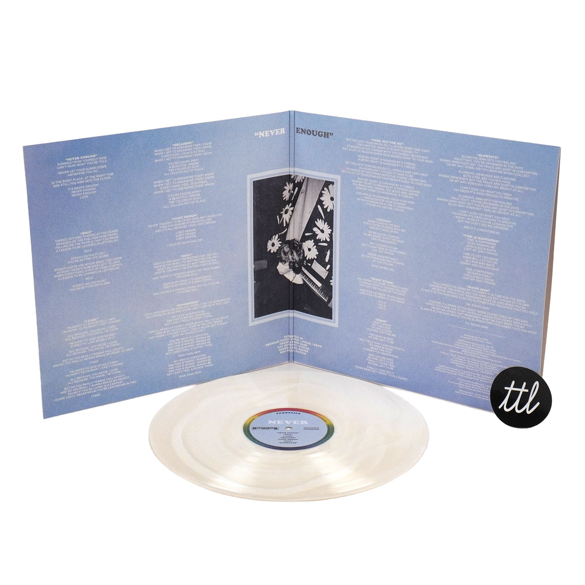 Turnstile: Never Enough (Snow Colored Vinyl) {Vinyl LP}
