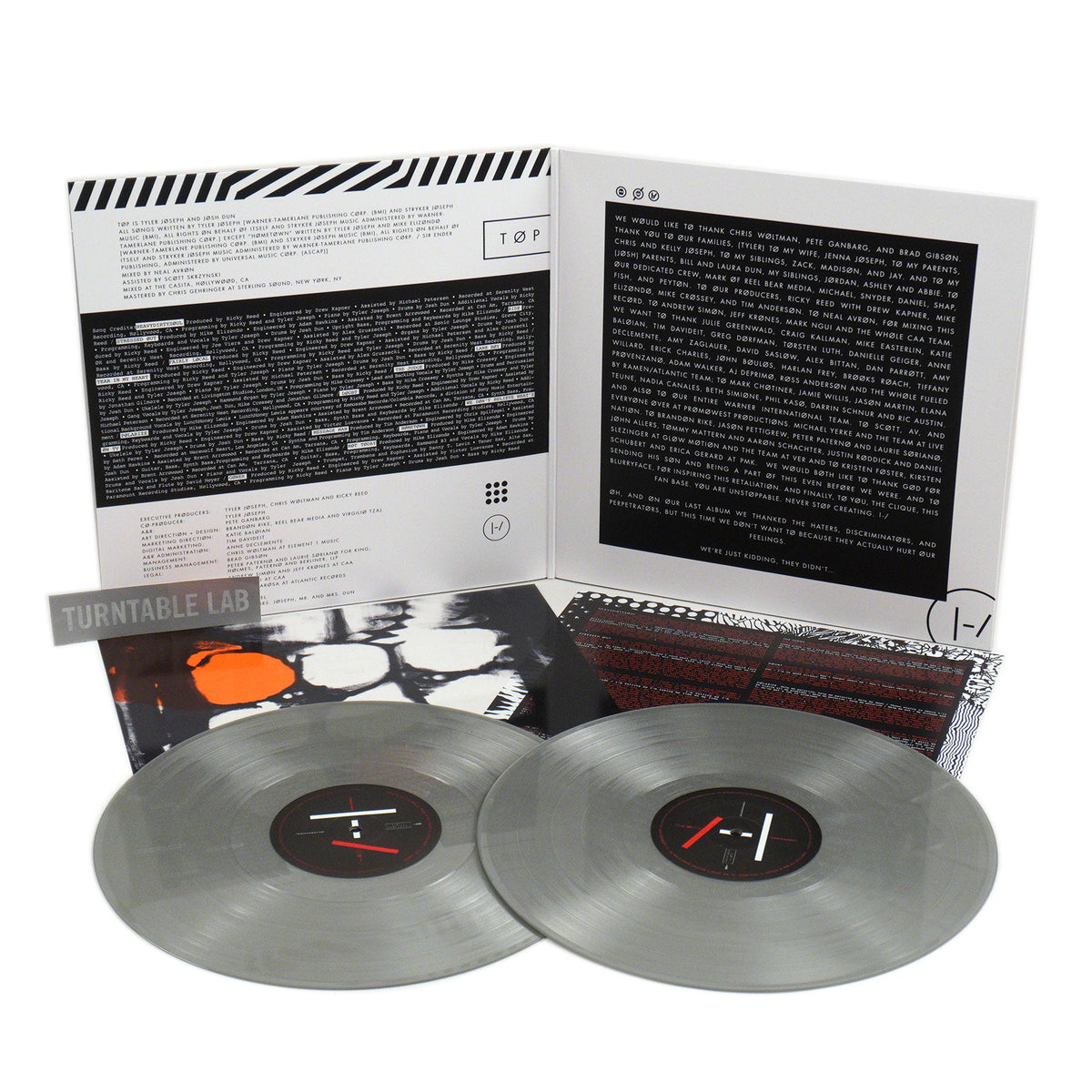Twenty One Pilots: Blurryface (Silver Colored Vinyl) {Vinyl LP}