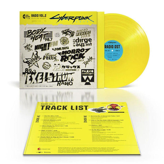 Various Artists - Cyberpunk 2077 Radio, Vol. 2 - Translucent Yellow (Vinyl LP)