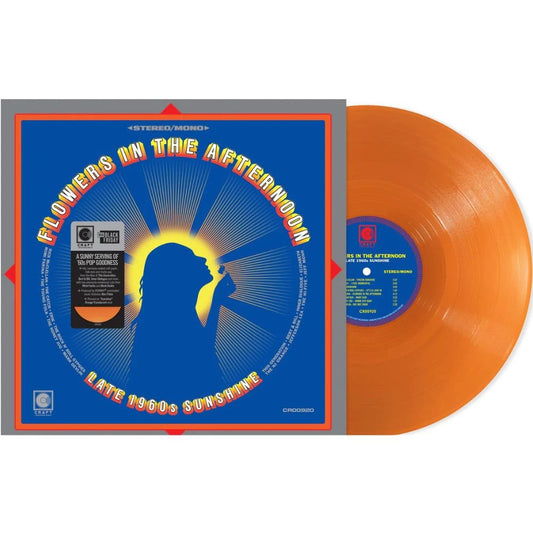 Various Artists - Flowers In The Afternoon: Late 1960s Sunshine - RSD Black Friday 2025 Translucent Orange (Vinyl LP)