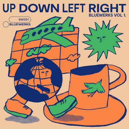 Various Artists - Up Down Left Right: Bluewerks Volume 1 & 2 - (Vinyl LP)