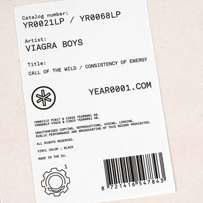 Viagra Boys: Consistency Of Energy / Call Of The Wild {Vinyl LP}